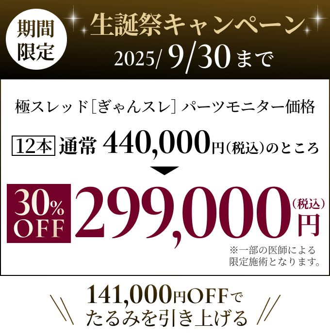 生誕祭キャンペーン